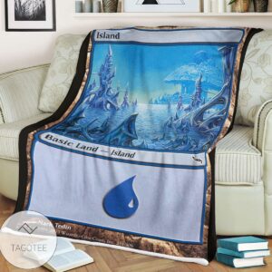 Mrd 291 Island Magic The Gathering Mtg Blanket