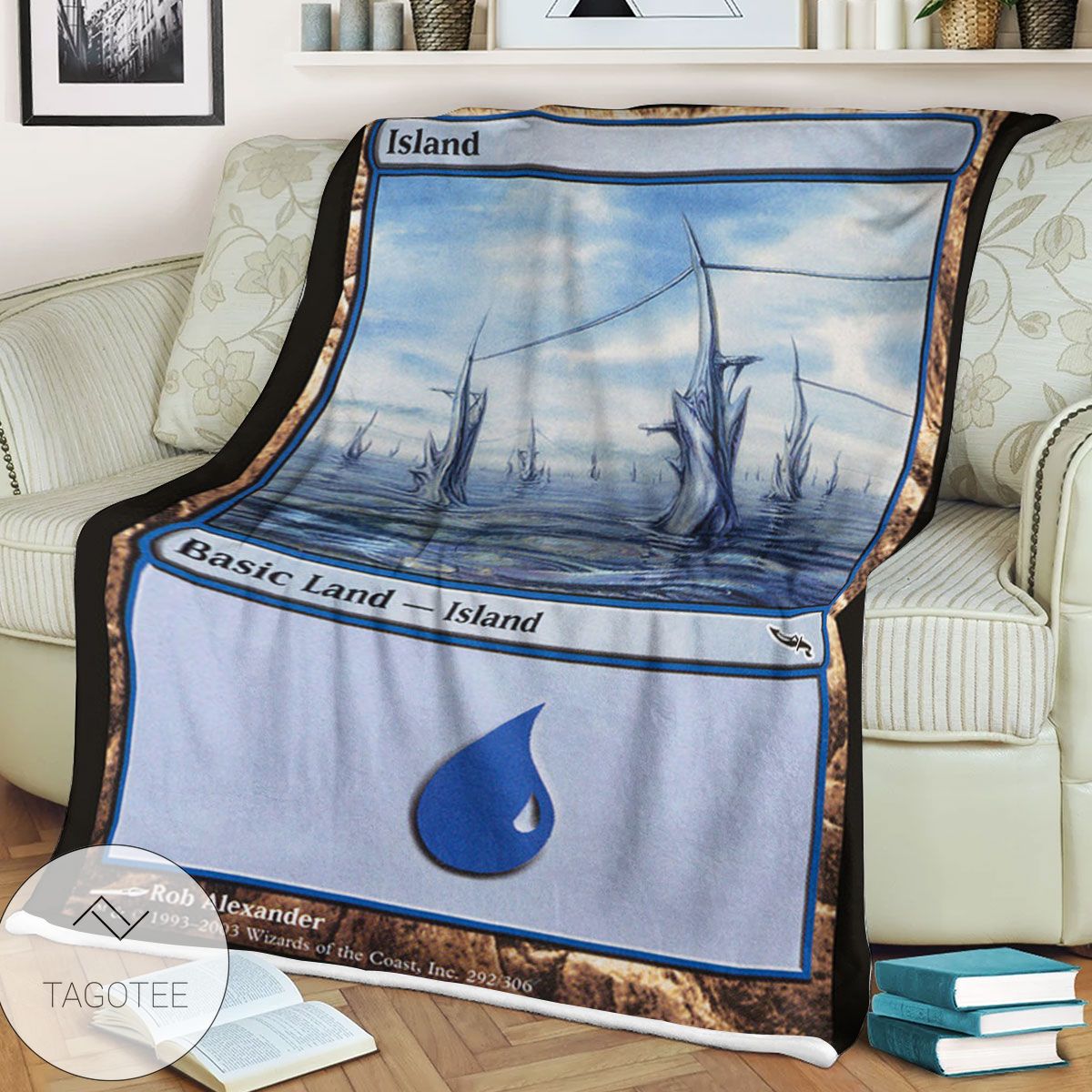 Mrd 292 Island Magic The Gathering Mtg Blanket Mrd 292 Island Magic The Gathering Mtg Blanket