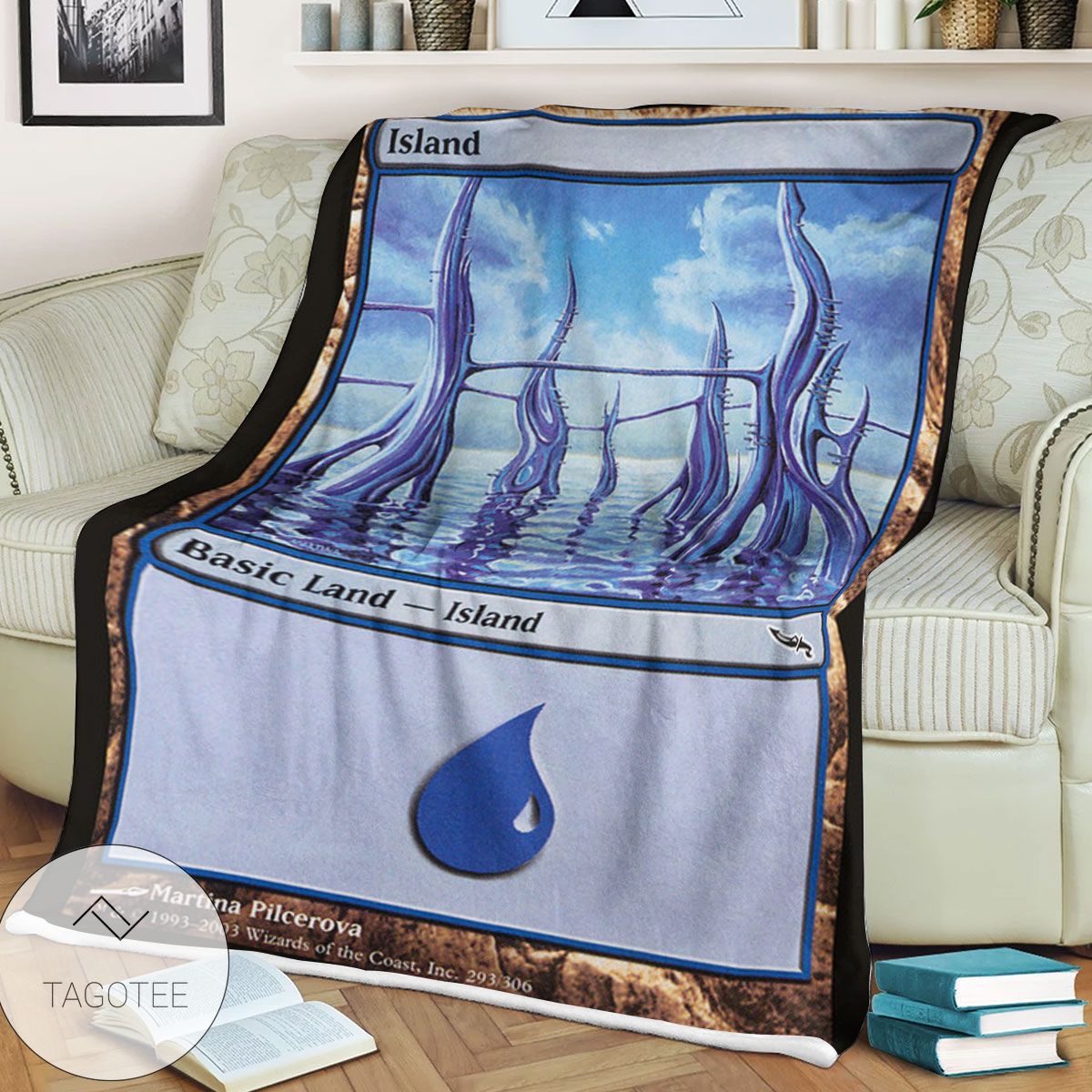 Mrd 293 Island Magic The Gathering Mtg Blanket Mrd 293 Island Magic The Gathering Mtg Blanket
