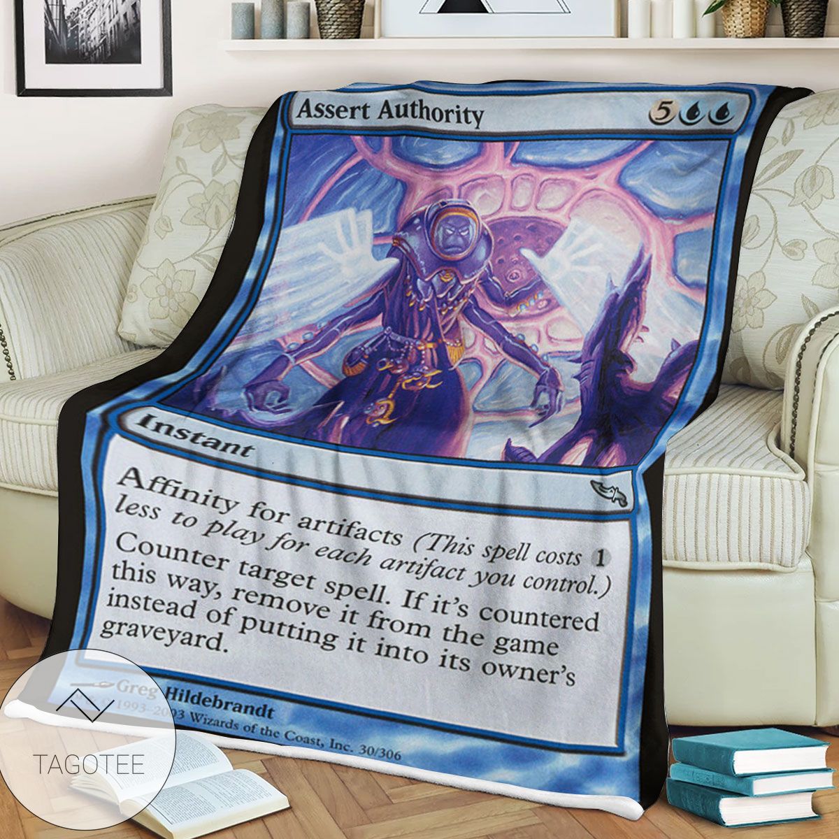Mrd 30 Assert Authority Magic The Gathering Mtg Blanket Mrd 30 Assert Authority Magic The Gathering Mtg Blanket