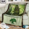 Mrd 303 Forest Magic The Gathering Mtg Blanket
