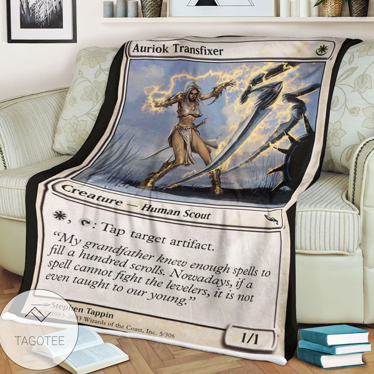 Mrd 5 Auriok Transfixer Magic The Gathering Mtg Blanket Mrd 5 Auriok Transfixer Magic The Gathering Mtg Blanket
