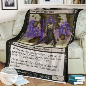 Mrd 62 Disciple Of The Vault Magic The Gathering Mtg Blanket