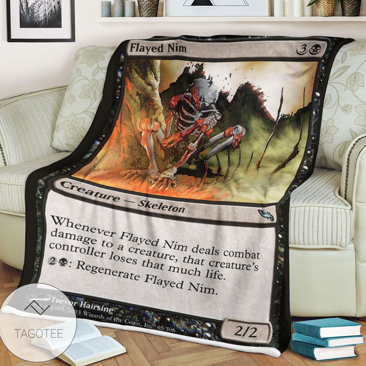 Mrd 65 Flayed Nim Magic The Gathering Mtg Blanket Mrd 65 Flayed Nim Magic The Gathering Mtg Blanket