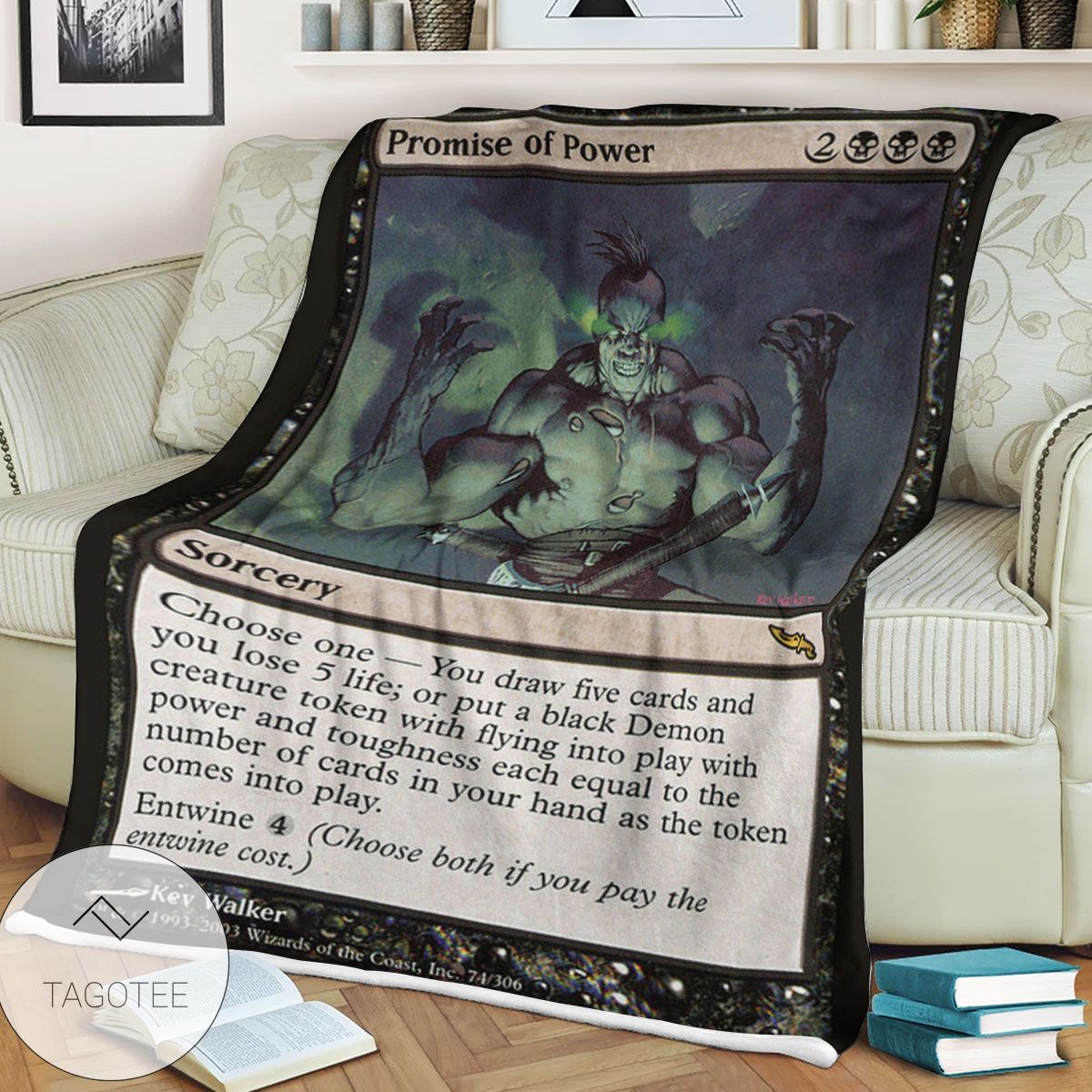 Mrd 74 Promise Of Power Magic The Gathering Mtg Blanket Mrd 74 Promise Of Power Magic The Gathering Mtg Blanket