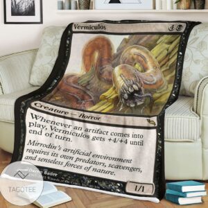 Mrd 80 Vermiculos Magic The Gathering Mtg Blanket
