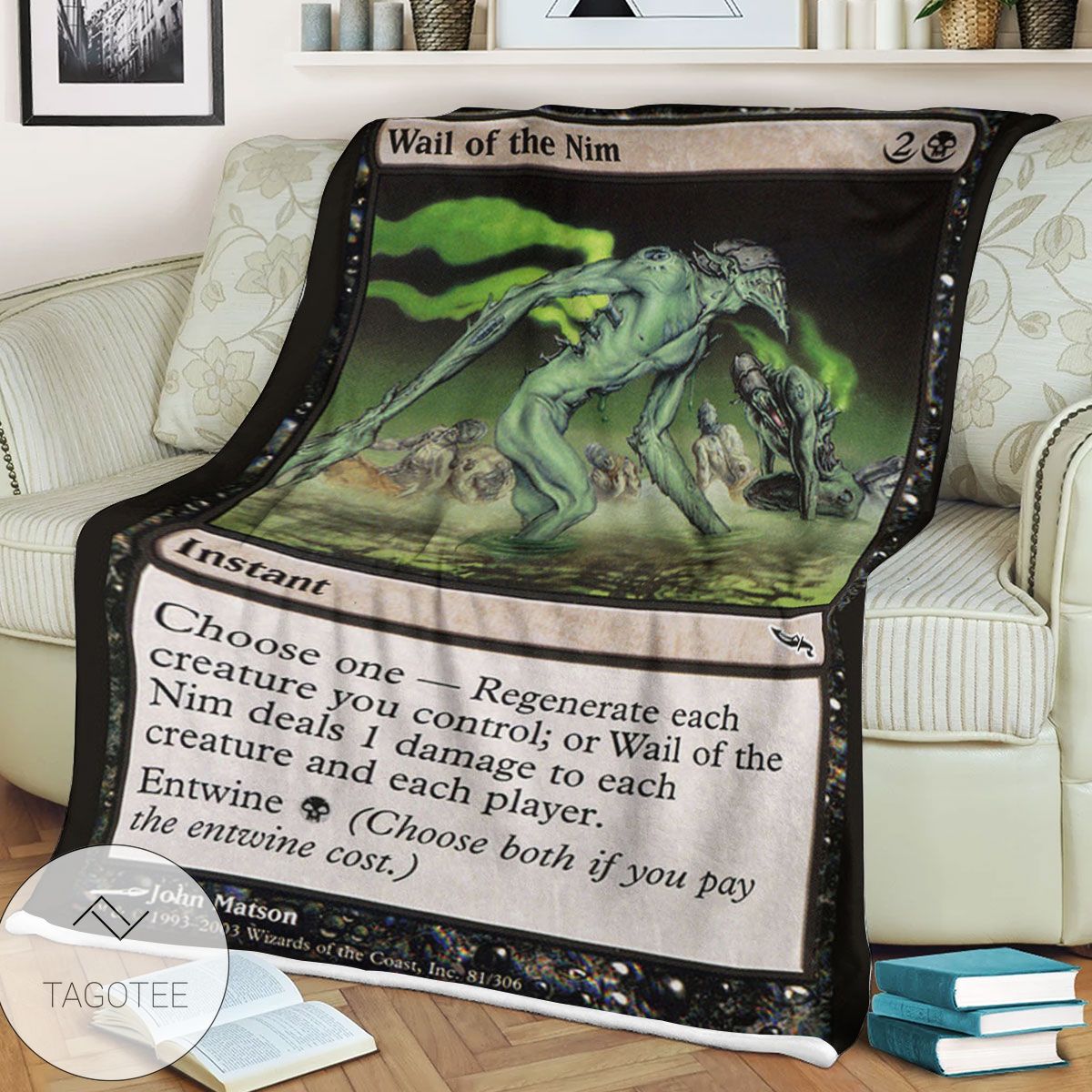 Mrd 81 Wail Of The Nim Magic The Gathering Mtg Blanket Mrd 81 Wail Of The Nim Magic The Gathering Mtg Blanket
