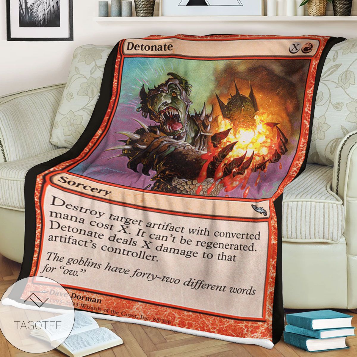 Mrd 88 Detonate Magic The Gathering Mtg Blanket Mrd 88 Detonate Magic The Gathering Mtg Blanket