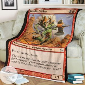 Mrd 94 Goblin Striker Magic The Gathering Mtg Blanket