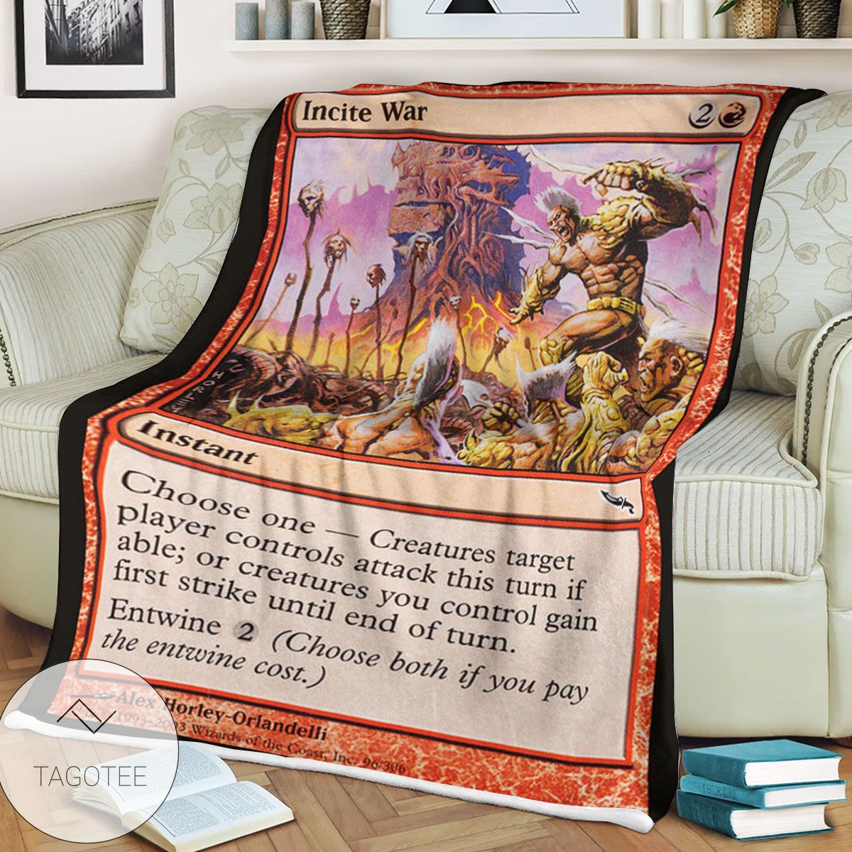 Mrd 96 Incite War Magic The Gathering Mtg Blanket Mrd 96 Incite War Magic The Gathering Mtg Blanket