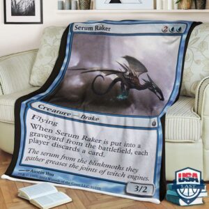 Mtg Game Mbs 31 Serum Raker Fleece Blanket
