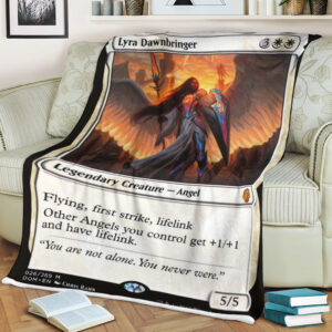 Mtg Lyra Dawnbringer Sherpa Blanket