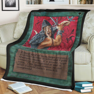 Mtg Magic The Gathering Beta Berserk Blanket