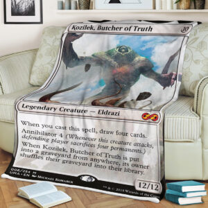 Mtg Magic The Gathering Kozilek Butcher Of Truth Blanket