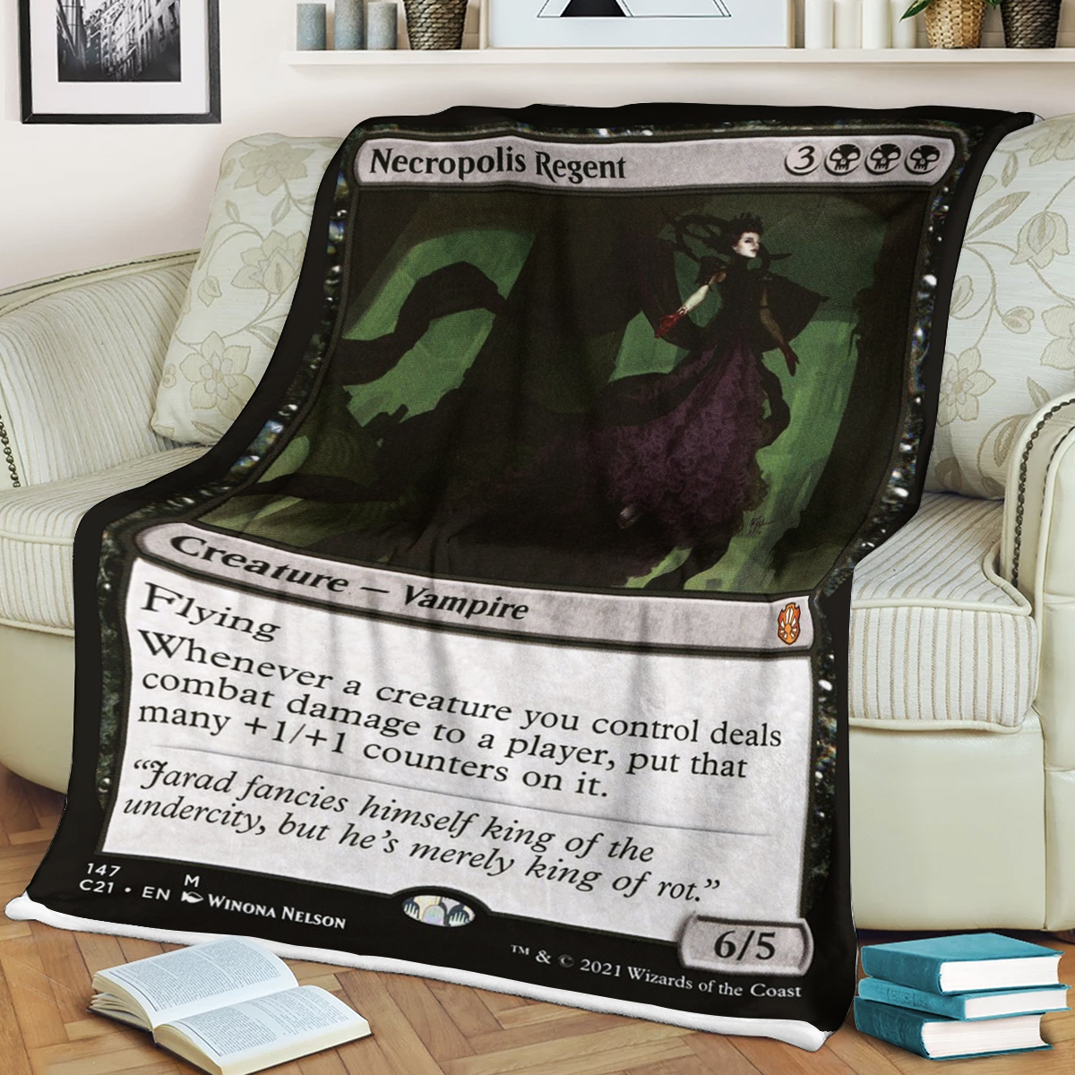 Mtg Magic The Gathering Necropolis Regent Blanket Mtg Magic The Gathering Necropolis Regent Blanket