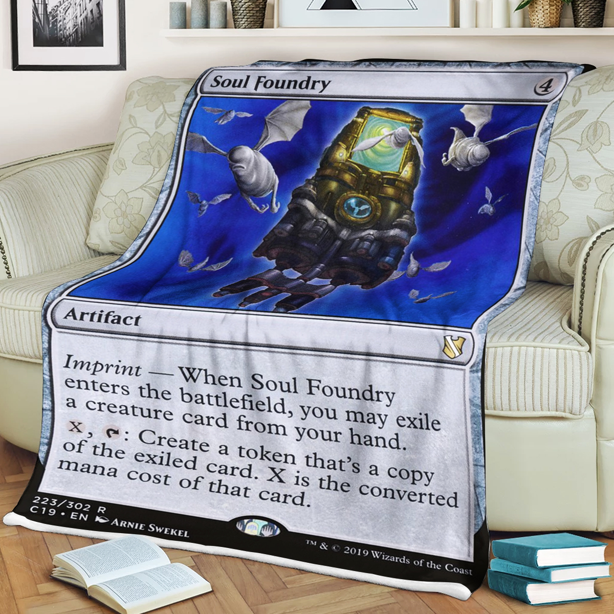 Mtg Magic The Gathering Soul Foundry Blanket Mtg Magic The Gathering Soul Foundry Blanket