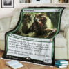 Mtg Magic The Gathering Tarmogoyf Blanket