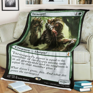 Mtg Magic The Gathering Tarmogoyf Blanket