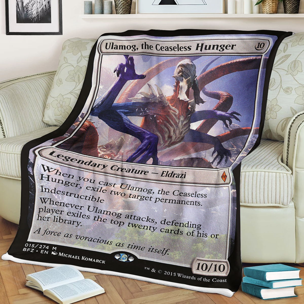 Mtg Magic The Gathering Ulamog The Ceaseless Hunger Blanket Mtg Magic The Gathering Ulamog The Ceaseless Hunger Blanket