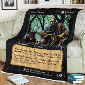 Mtg Magic The Gathering Uncle Istvan Blanket