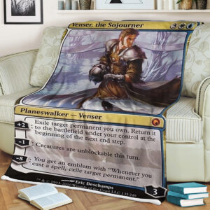 Mtg Magic The Gathering Venser The Sojourner Blanket