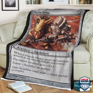 Mtg Mbs Piston Sledge Blanket And Quilt
