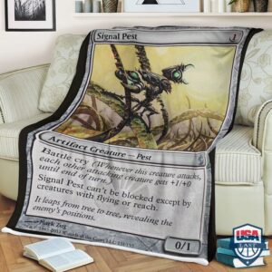 Mtg Mbs Signal Pest Blanket And Quilt