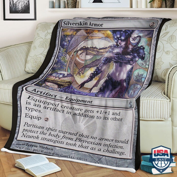 Mtg Mbs Silverskin Armor Blanket And Quilt Mtg Mbs Silverskin Armor Blanket And Quilt