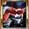 Multiverse Spider Man Quilt Blanket