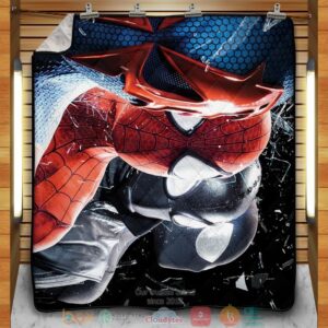 Multiverse Spider Man Quilt Blanket