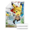 Naruto Pikachu Pikaruto Blanket