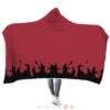 Naruto Second Hokage Cloak Hoodie Blanket