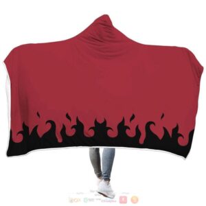 Naruto Second Hokage Cloak Hoodie Blanket
