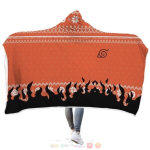 Naruto Uzumaki Christmas Hoodie Blanket
