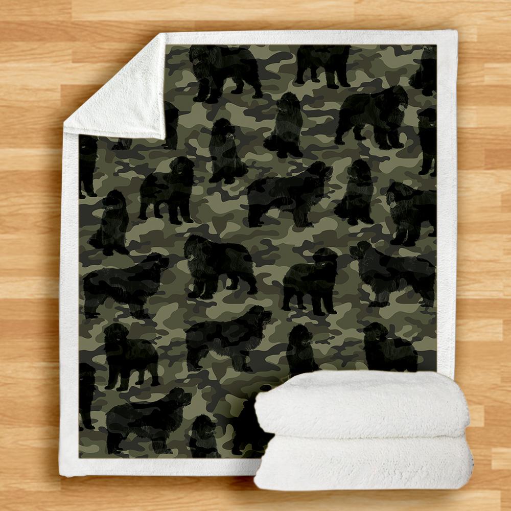 Newfoundland Camo Blanket Newfoundland Camo Blanket