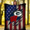Nfl Green Bay Packers Wisconsin Badger Blanket