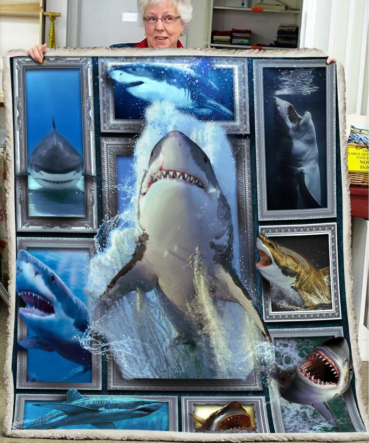 Huge Shark Blanket Huge Shark Blanket