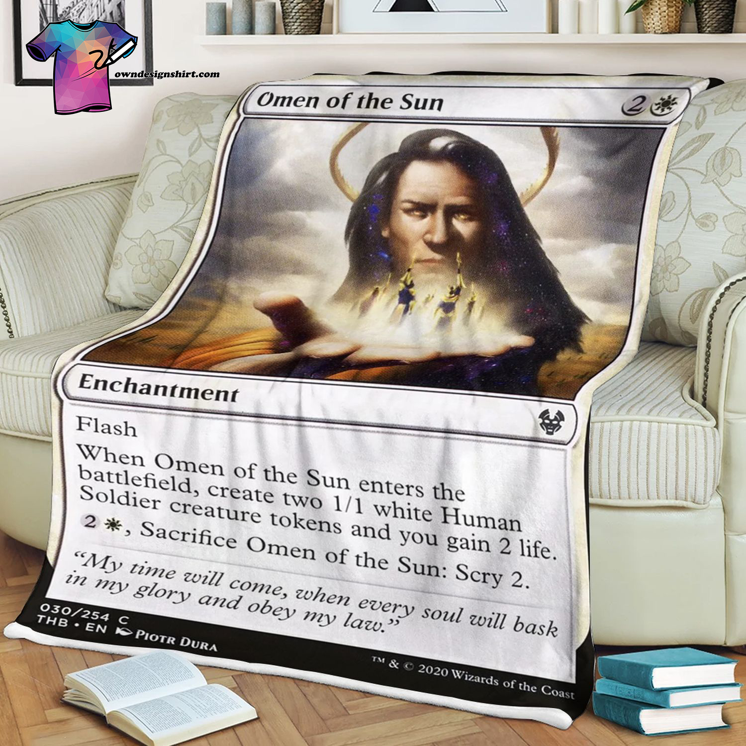 Omen Of The Sun Game Magic The Gathering Blanket Omen Of The Sun Game Magic The Gathering Blanket