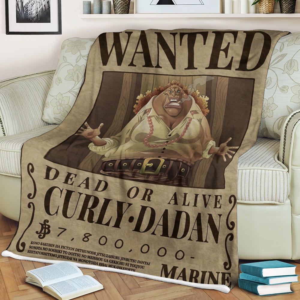 One Piece Curly Dadan Blanket One Piece Curly Dadan Blanket