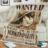 One Piece Monkey D Luffy Soft Blanket