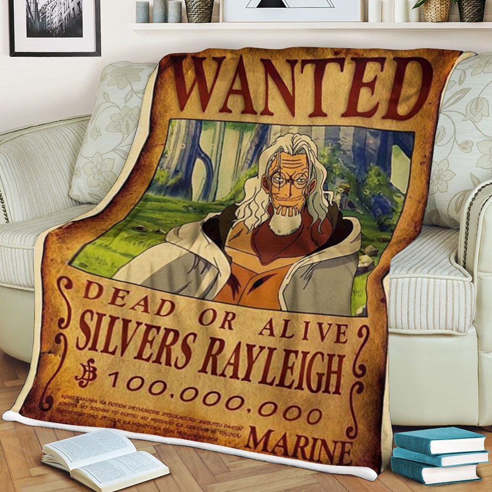 One Piece Silver Rayleigh Soft Blanket One Piece Silver Rayleigh Soft Blanket