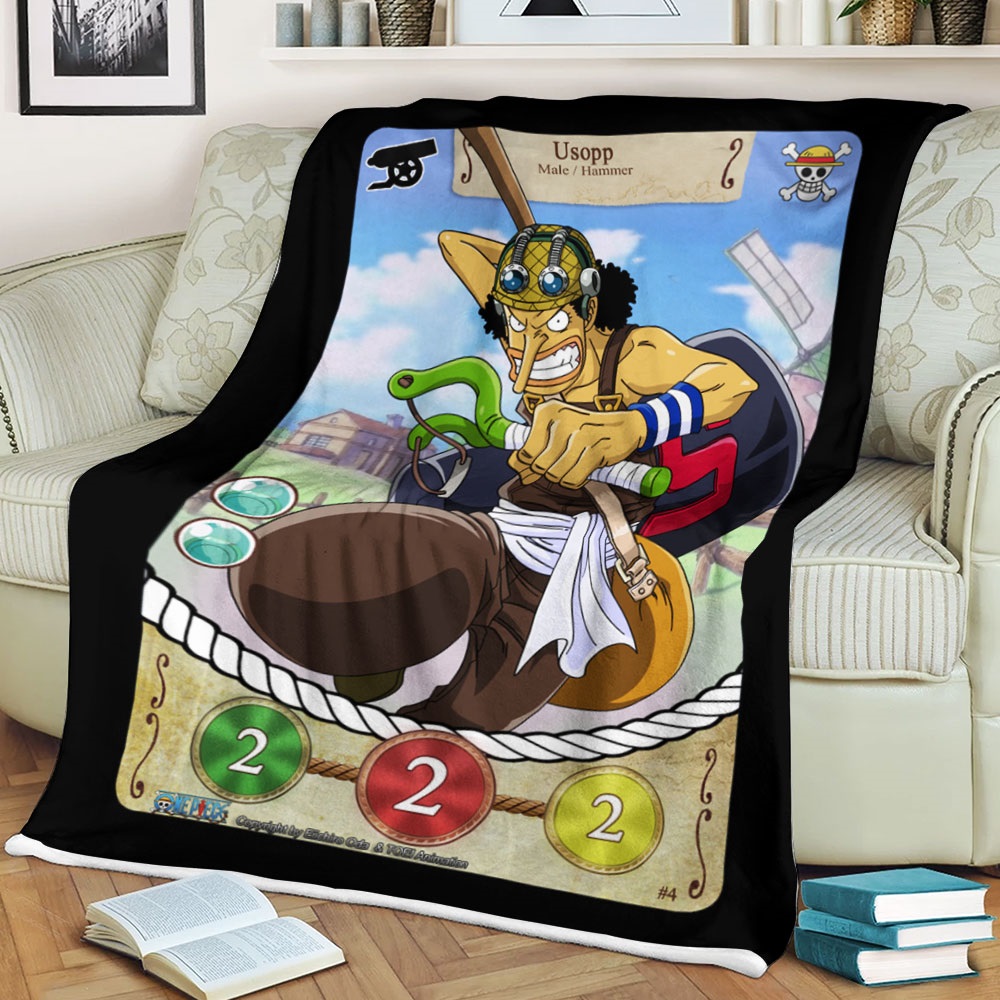 One Piece Usopp Blanket One Piece Usopp Blanket