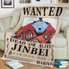 One Piece Wanted Dead Or Alive Jinbei Blanket