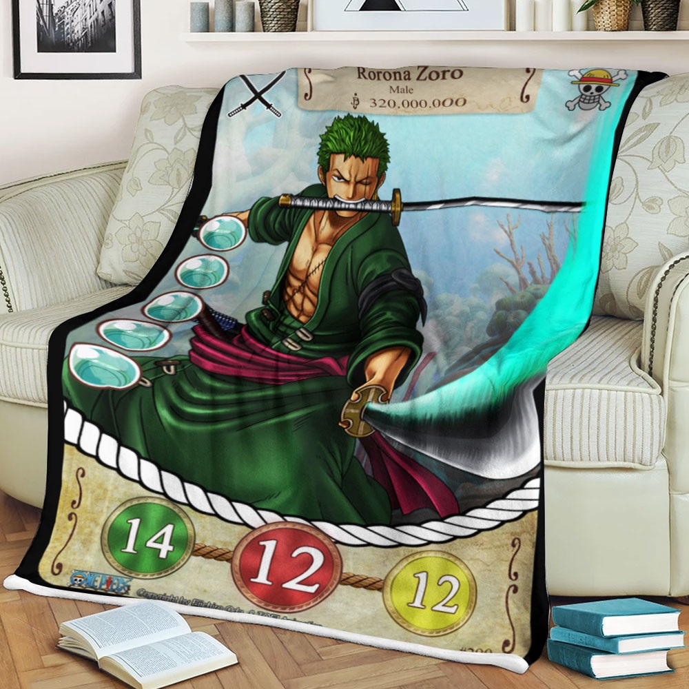 One Piece Zoro Blanket One Piece Zoro Blanket