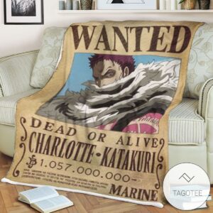 Op One Piece Charlotte Katakuri Blanket