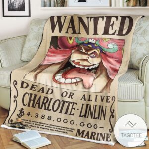 Op One Piece Charlotte Linlin Wanted Blanket