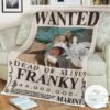 Op One Piece Franky 27S Wanted Blanket Tagotee