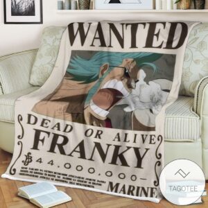 Op One Piece Franky 27S Wanted Blanket Tagotee