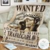 Op One Piece Law 27S Wanted Blanket