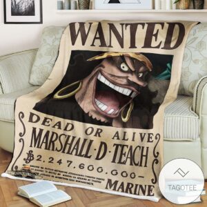 Op One Piece Marshall D Blanket Tagotee